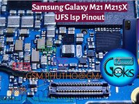 M21 UFS ISP Pinout