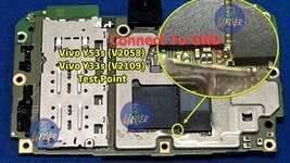 Vivo Y53s (V2058) Y33 (2109) Test Point